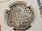 1830 CAPPED BUST HALF DOLLAR NGC VF DET GREAT LOOKING OLD FULLY MELLOW CLEANING