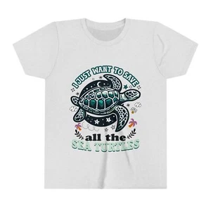 Shell Yeah! Save the Turtles Jugend T-Shirt - Bild 1 von 17