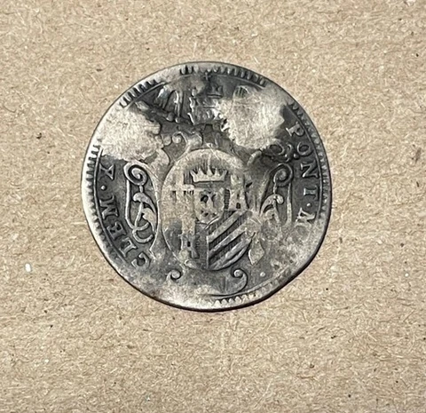 Papal States - 1763 Silver Giulio - Popular Cover