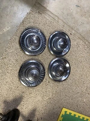 Rally Chevrolet OEM Chevelle , Corvette C10 OEM Original 3925805 Center Caps 4pc - Image 1 of 4