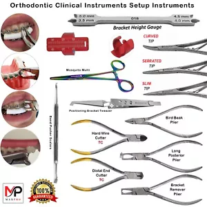 Premium Kieferorthopädie klinische Instrumente Setup für Laborstudenten Ortho Care Tool - Bild 1 von 14