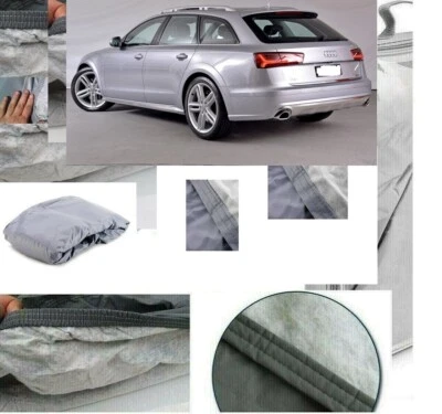 TELO COPRIAUTO TELATO FELPATO PER AUDI A6 ALLROAD ANNO 2017 IMPERMABILE ANTIGRAN - Immagine 1 di 4