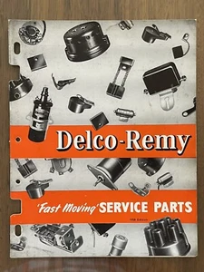 'Piezas de servicio de movimiento rápido' Delco-Remy edición 1958 catálogo vintage - Imagen 1 de 3