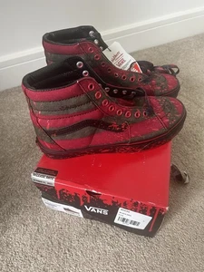 VANS House of Terror x Sk8- High Nightmare On Elm Street Size 6 - Picture 1 of 5