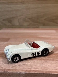 MATCHBOX -  Jaguar XK 120 #414 w/ Red Interior (1984) - Picture 1 of 7
