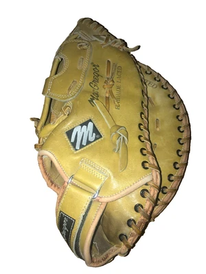 Бейсбольная перчатка MacGregor First Baseman ручной работы из сыромятной кожи правая - Изображение 1 из 4