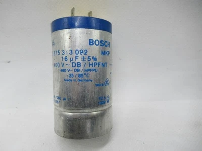 Condensador Bosch 0675313092 MKP, 16uF, 3087060AA1, BS 5267 Foto 1 de 3
