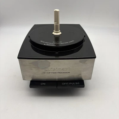 Cuisinart Custom 14 Cup Food Processor DFP-14BCN Black Stainless Motor Base Only - Image 1 of 4