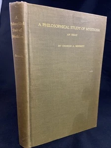 A Philosophical Study of Mysticism - Bennett 1923 MYSTIC PHILOSOPHY OCCULT RARE - Picture 1 of 24