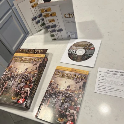 Sid Meier's Civilization 4: Warlords PC Version 2006 Complete In Box PC Game - Image 1 of 4