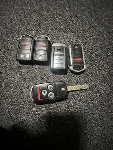 Lot Of 5 Acura Smart Key Fobs - Picture 1 of 2