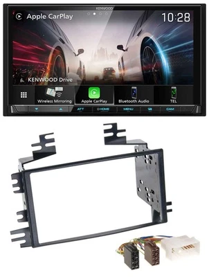 Kenwood MP3 2DIN USB DAB Bluetooth Autoradio für Kia Rio Rio5 Sportage Hyundai A - Bild 1 von 4