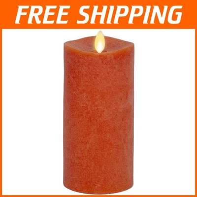 Elegant Flameless LED Flickering Pillar Candle - Image 1 of 4