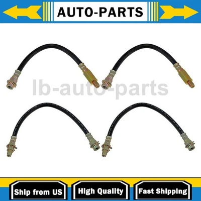 Front Rear Brake Hose 4x For Buick Riviera 1965 - Image 1 of 4