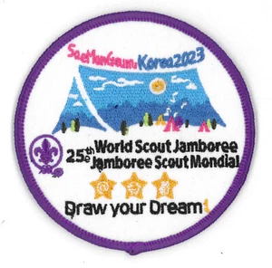Patch 2023 World Scout Jamboree PARTECIPANTI UFFICIALI SCOUT - Foto 1 di 2