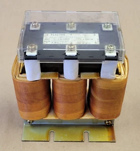 FANUC REACTOR TRANSFORMER A81L-0001-0123-02 0.2MH 75A 3PH P9ZT00065 - Picture 1 of 7
