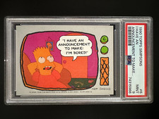 1990 Topps Simpsons #6 - I Have an Announcement to Make - PSA 9