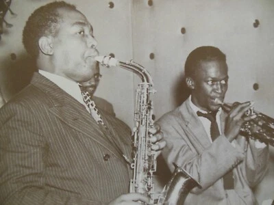BIRD & MILES, Charlie Parker and Miles Davis on Phoenix 10 in Near Mint - Image 1 of 4