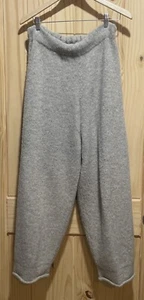 Lauren Manoogian Elasticated Waist, Wide-Leg Hose 3. Alpaka/Marinowolle - Bild 1 von 12