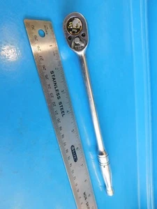 USED, SNAP ON TOOLS " 3/8 IN. DR" LONG HANDLE RATCHET PART #FL720 - Foto 1 di 5