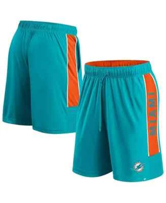 男式 Fanatics - Miami Dolphins "Win The Match" Aqua 短裤 - XL — 第 1/3 张图片