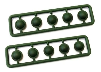 Henglong RC Tank 1/16 2.4G 3909 Russian Soviet T34-85 Main Wheel Cover Part 10pc - Image 1 of 3