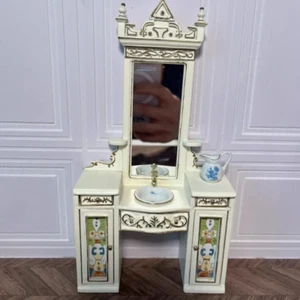 Puppenhaus Miniaturen Möbel Möbel Vintage Victoria Royal Waschbecken Maßstab 1:12 - Bild 1 von 1