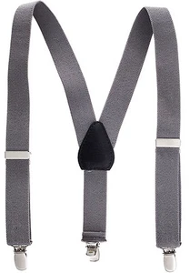 New Suspenders For Kids Boys Toddler Elastic Adjustable Clip-on Braces USA Made - Picture 1 of 39