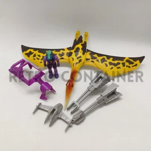 Vintage TYCO DINO RIDERS - Series 3 - Yellow QUETZALCOATLUS & ALGAR Ultra Rare - Foto 1 di 7