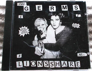 THE GERMS - LION'S SHARE STUDIO '81 w/JACK NITZSCHE PROD + LIVE STARWOOD 80 CD - Picture 1 of 1
