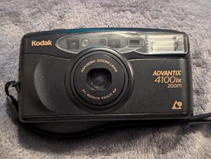 Kodak Advantix 4100ix Zoom APS Film Camera Black Untested Prop - Picture 1 of 3