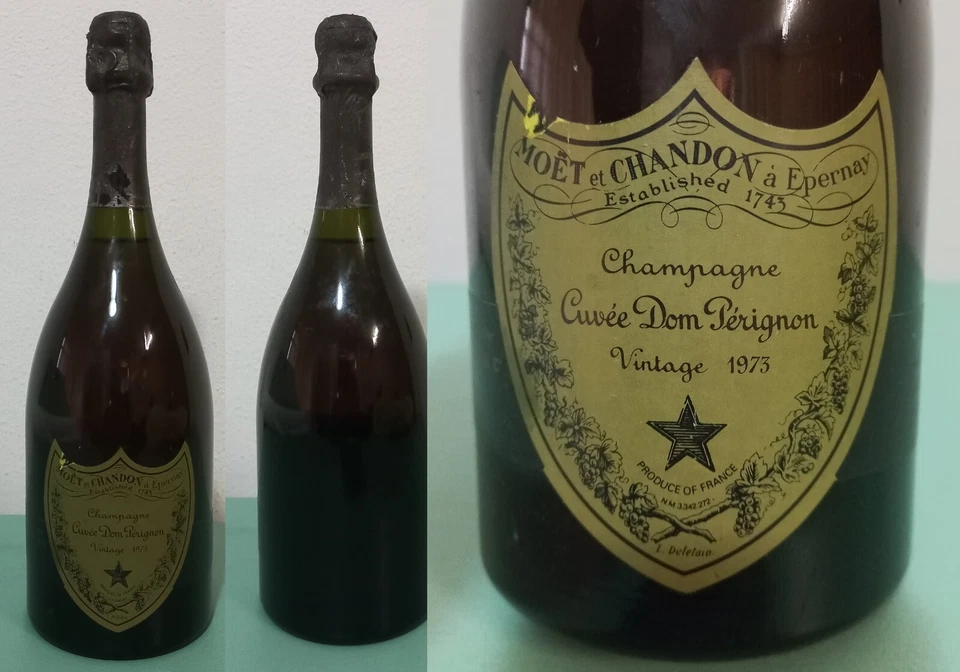 Vino Champagne CUVEE DOM PERIGNON Vintage 1973 Cuvée Dom Pérignon 73 Anchea Rate - Bild 1 von 1