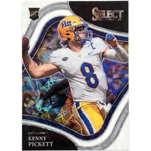 2022 Panini Select #121 Kenny Pickett RC White Lazer Prizm SP Field Level Rookie - Bild 1 von 2