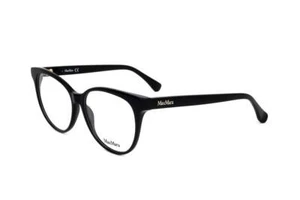 MaxMara MM5012 001 SHINY BLACK 54/14/140 WOMAN Eyewear Frame - Picture 1 of 3