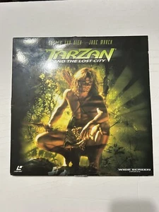 Laserdisc ~ Tarzan and the Lost City ~ Casper Van Dien & Jane March ~ Widescreen - Picture 1 of 4