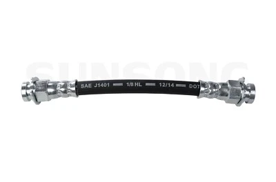Sunsong Brake Hydraulic Hose for CJ5, CJ5A, CJ6, CJ6A, Willys 2203008 - Image 1 of 4