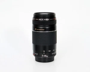 Canon EF 75-300mm f/4-5.6 III USM Telephoto Zoom Lens - Picture 1 of 14