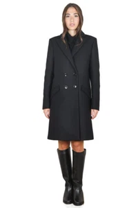 PATRIZIA PEPE Damenmantel 2O0016 A141 Doppelreihig Schwarz - Bild 1 von 4