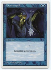 5th Edition ** 4x Counterspell x4 ** Mtg Magic (EX/SP)