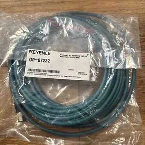 OP-87232 Keyence Ethernet cable 10 m Communication Line (NFPA79 compatible) - Picture 1 of 4