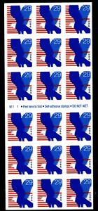 US, Sc #2598a, MNH, 1984, EAGLE, booklet pane 18 - Picture 1 of 1