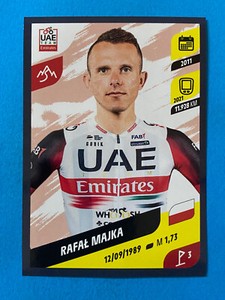 Panini Tour de France 2022 Figure #341 Rafal Majka UAE Team Emirates