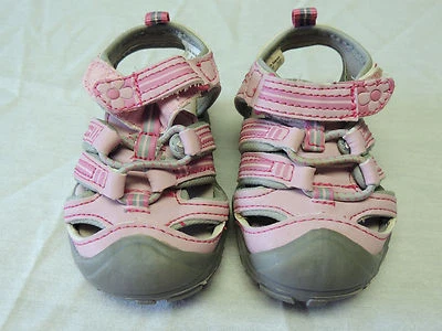 Girls Wonderkids Sport Sandals Pink Size 2 Water,Beach,River, Fun 4 Summer  EUC - Image 1 of 4
