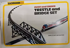 Bachmann HO Scale Bridge Over Under Trestle and Bridge Set 46-1226 - Picture 1 of 6