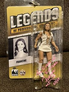 ECW Francine Figure. Signed Limited edition 1/50 FTC WWE WWF AUTOGRAPH