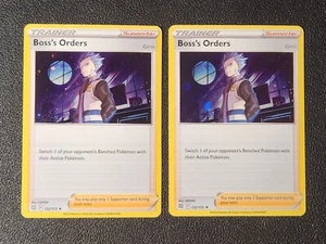 2x Cosmos Holo Boss's Orders 132/172 Tarjeta Pokémon Estrellas Brillantes Raro Casi Nuevo - Imagen 1 de 1