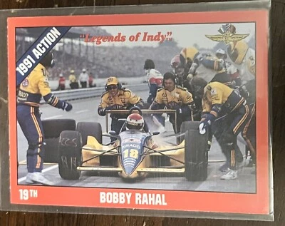 Bobby Rahal Legends Of Indy 1992 Card #20 Indianapolis Motor Speedway   - Image 1 of 2