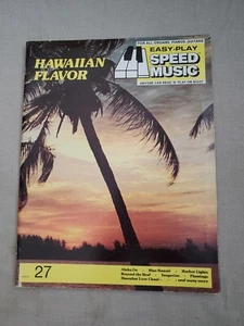Hawaiianischer Geschmack einfach zu spielende Speed Musik #27 für alle Orgeln Vintage 1975 - Bild 1 von 14
