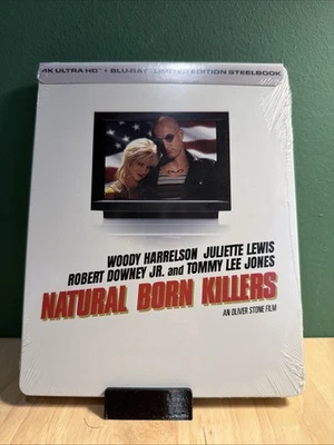 Natural Born Killers (1994) [4K UHD Blu-ray SteelBook, Limited Edition, Sealed] - Image 1 of 4