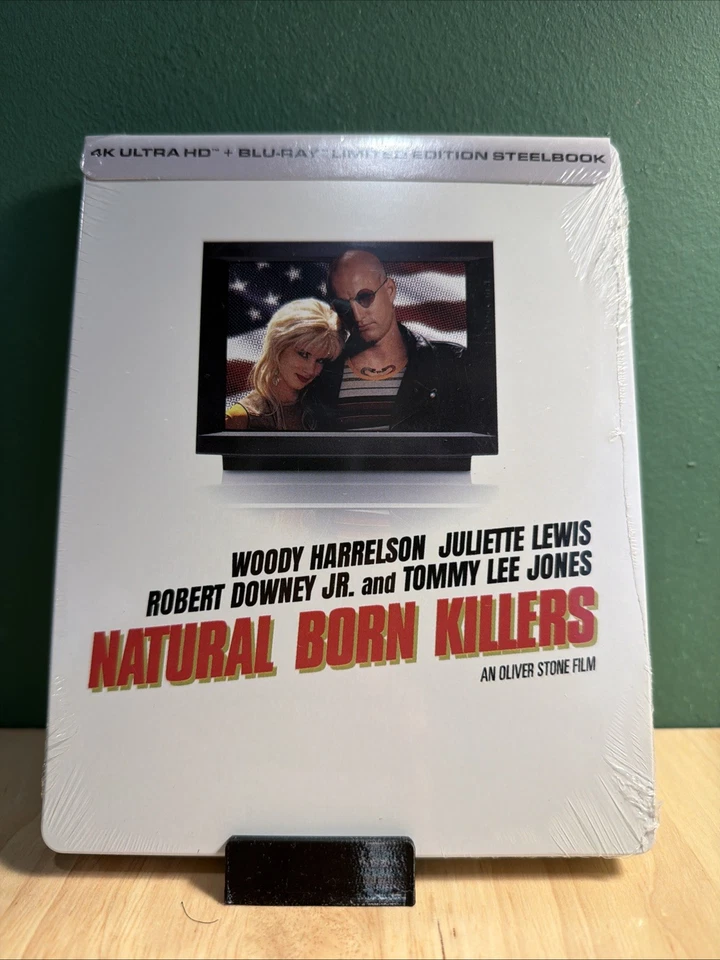 Natural Born Killers (1994) [4K UHD Blu-ray SteelBook, Limited Edition, Sealed] - Image 1 of 4